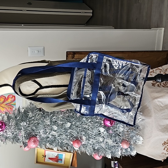 BAGAIL Clear bags Stadium Approved Clear Tote Bag with Zipper Closure Crossbody - Picture 5 of 5